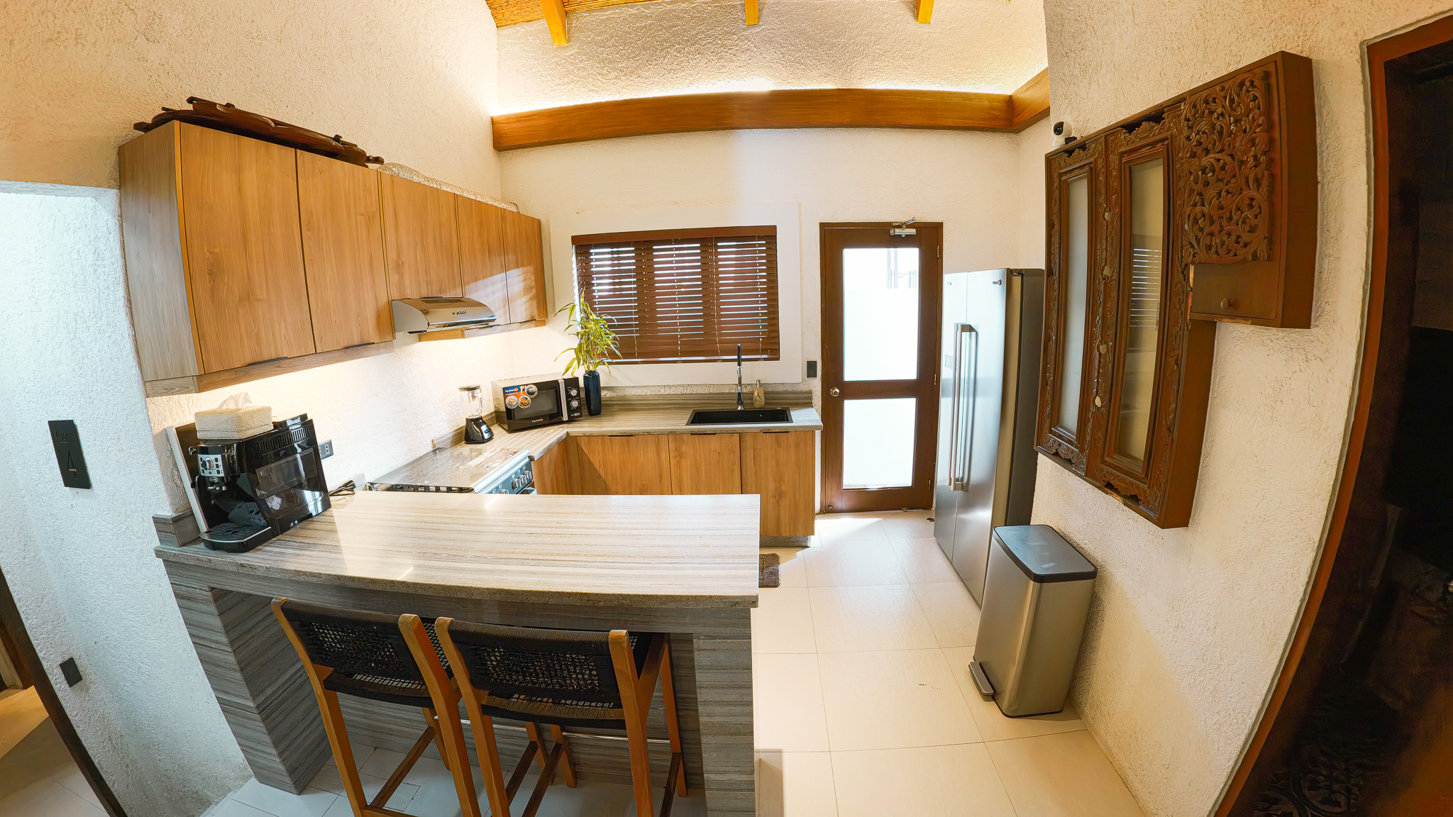 Indoor kitchen